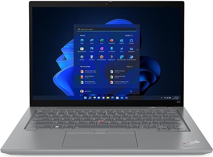 Buy the Latest 2023 Lenovo ThinkPad T14 Gen 3 14" 21AH00BRUS (Intel 12th Gen 10-Core i5-1235U, 16GB RAM, 512GB SSD) Business Laptop, Backlit, Fingerprint, 2 x Thunderbolt 4, Webcam, 3-yr Warranty, Win 10 / Win 11 Pro at very Affordable Price from Machito Gadgets