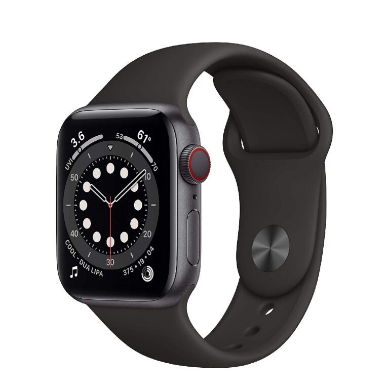 Apple watch series 6 40mm gold leave your phone in your pocket: apple watch series 6 gps model lets you call, text, and get directions from your