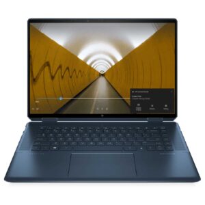 HP Spectre x360 2-in-1 Laptop 16" 120Hz 2.8K Touch screen Windows 11 Pro - Intel® Core™ Ultra 7 - NVIDIA® GeForce RTX™ 4050 - 16GB RAM - 2TB SSD - Nightfall black